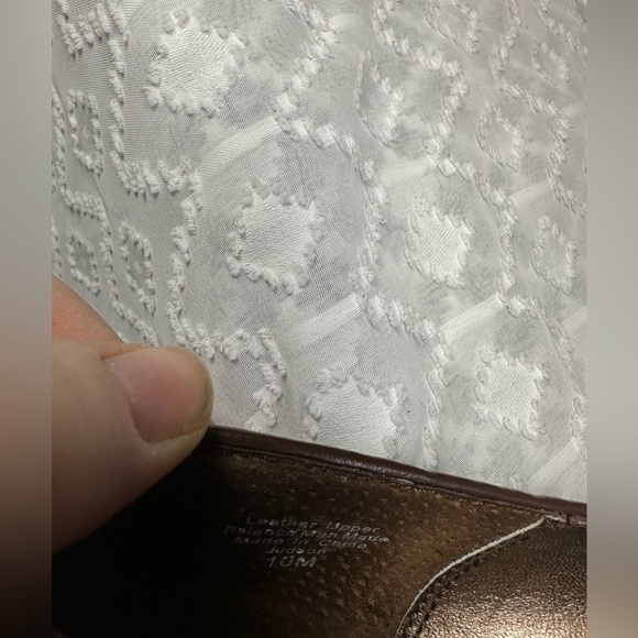 Style & Co. Brown Leather Buckled Women’s Heels Size 10 M - Picture 7 of 10